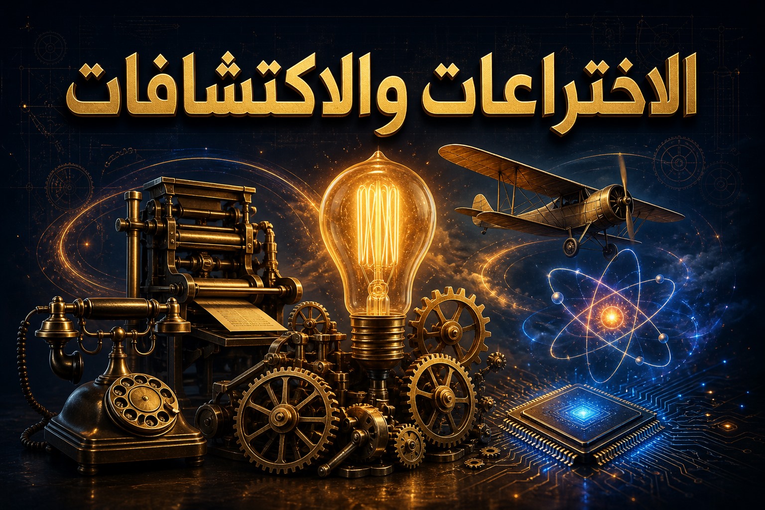 الاختراعات والاكتشافات - صورة دورة تعليمية